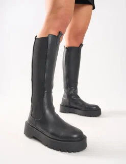 Hot Andi Knee high Chunky Sole Boots Back In Stock | Flat Boots