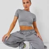 Fashion Baby Tee Washed Tracksuits | Tracksuits