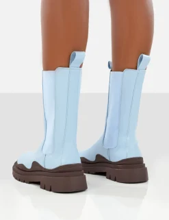 Store Cherry Chunky Sole Chelsea Ankle Boots Chunky Boots | Ankle Boots