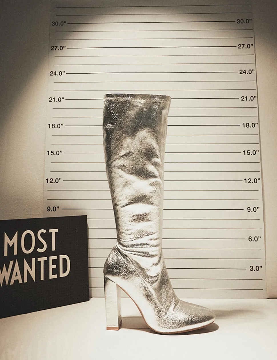 Best Sale Christina Grain Pointed Toe Block Heel Knee High Boots Block Heels | Heeled Boots