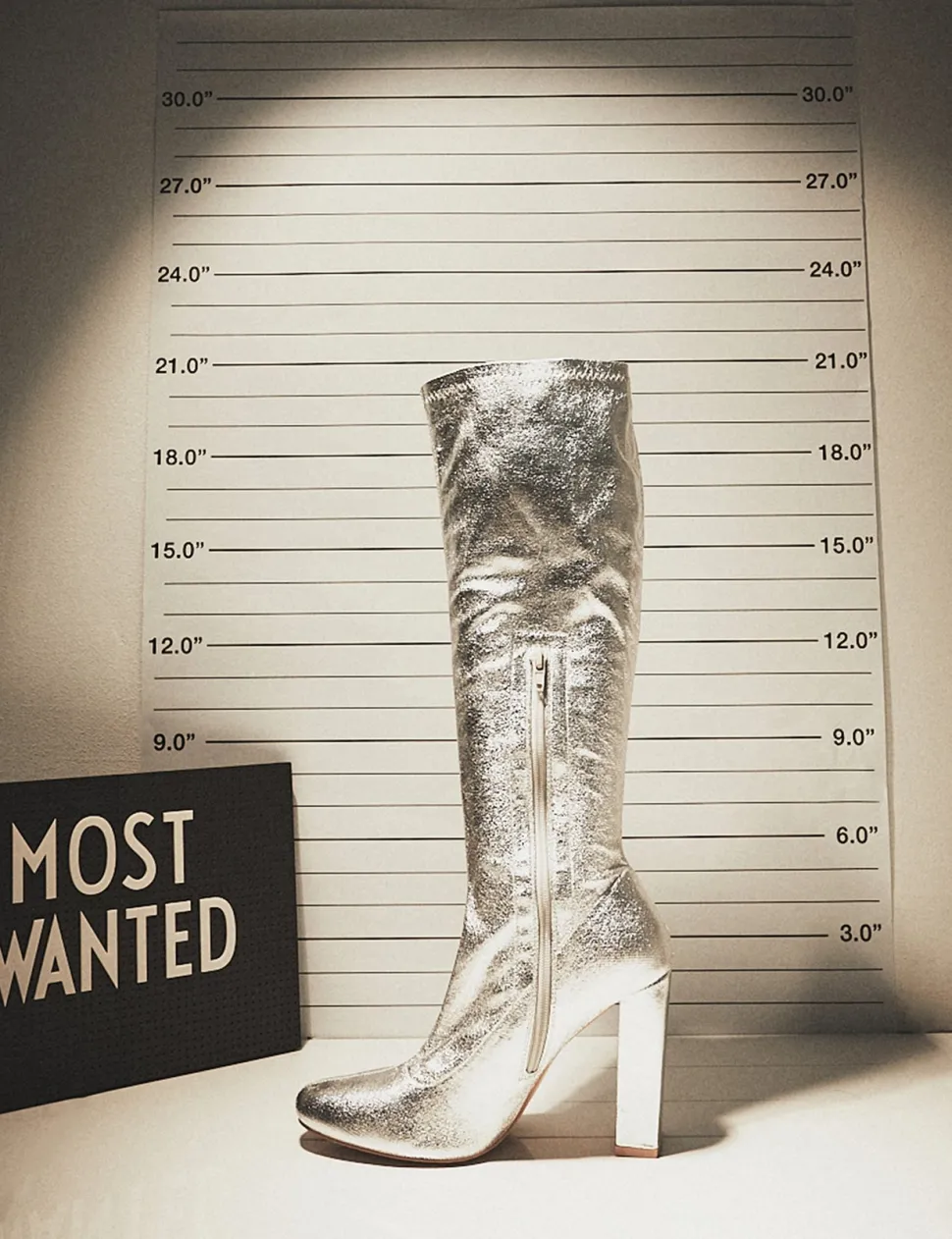 Best Sale Christina Grain Pointed Toe Block Heel Knee High Boots Block Heels | Heeled Boots