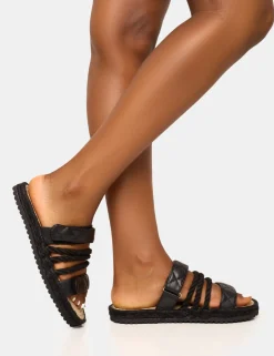 Best Sale Coral Rope Detail Flat Sandal Flats