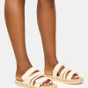 Fashion Coral Rope Detail Flat Sandal Flats
