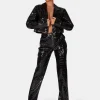 Shop Croc Vinyl Trousers Sculpt & Leisure | Kaiia The Label