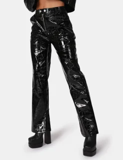 Shop Croc Vinyl Trousers Sculpt & Leisure | Kaiia The Label