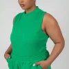Cheap Curve High Neck Racer Back Bodysuit Curve | Sculpt & Leisure