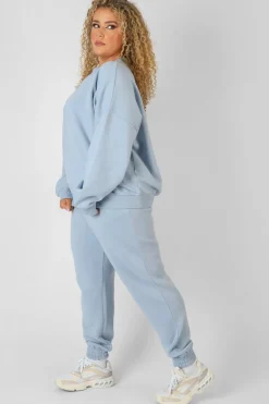 Discount Curve Washed Kaiia 90'S Joggers Iris Curve | Sculpt & Leisure
