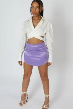 Cheap Curved Hem Skirt bell Sculpt & Leisure | Kaiia The Label