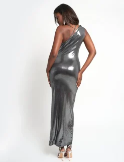 Discount Cut Out Maxi Dress Gun Sculpt & Leisure | Kaiia The Label