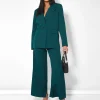 Online Dad Trousers Forest Sculpt & Leisure | Kaiia The Label