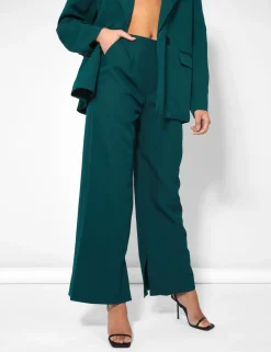 Online Dad Trousers Forest Sculpt & Leisure | Kaiia The Label