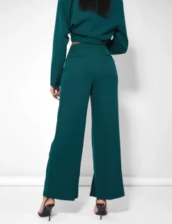 Online Dad Trousers Forest Sculpt & Leisure | Kaiia The Label