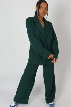 Online Dad Trousers Forest Sculpt & Leisure | Kaiia The Label