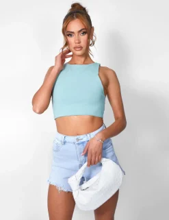 Clearance Denim Shorts Light Wash Shorts