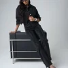 Store Diamante Straight Fit High Rise Denim Jeans Co-ords | Trousers
