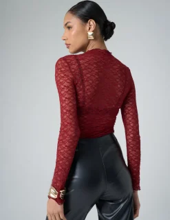 Store Faux Leather Straight Leg Trousers Trousers