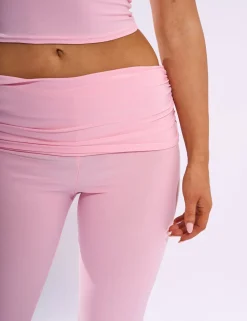 New Foldover Detail Flared Pant Baby Trousers