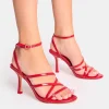 Discount Free Spirit Strappy Round Toe Mid Heels Mid Heels | Mid Heels