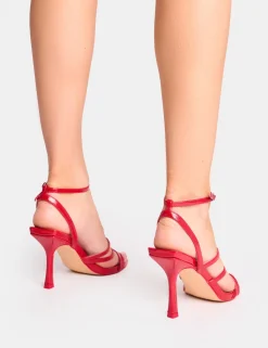 Discount Free Spirit Strappy Round Toe Mid Heels Mid Heels | Mid Heels
