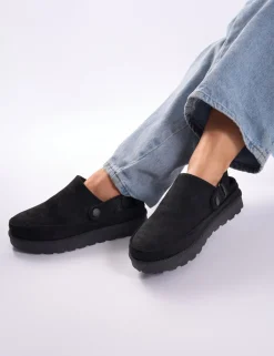 Sale Goldie Faux Fur Lined Mules Flats | Mules