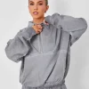 Store Half Zip Oversized Sweatshirt Co-ord Washed Sweatshirt & Hoodies | Hoodies & Sweatshirts
