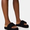 Outlet Hattie Woven Platform Sandals Flats