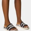 Cheap Jet Set Dubai Embroidered Sandals Flats