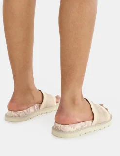 Cheap Jet Set Stone Cannes Embroidered Sandals Flats