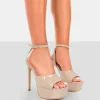 Best Just Kidding Patent Platform High Heels 6" Heels | Platform Heels