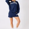 Best Sale Kaiia Applique Logo Sweat Shorts Denim Sculpt & Leisure | Kaiia The Label