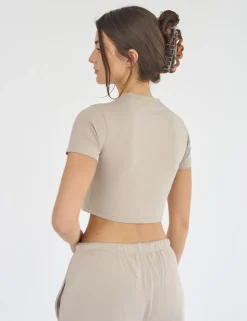 Sale Kaiia Baby Tee Sculpt & Leisure | Kaiia The Label