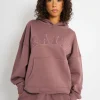 Fashion Kaiia Borg Slogan Oversized Hoodie Sculpt & Leisure | Kaiia The Label