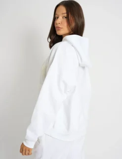 Fashion Kaiia Borg Slogan Oversized Hoodie Sculpt & Leisure | Kaiia The Label