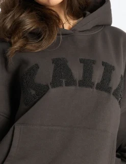 Flash Sale Kaiia Borg Slogan Oversized Hoodie Sculpt & Leisure | Kaiia The Label