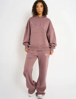 Fashion Kaiia Borg Slogan Oversized Hoodie Sculpt & Leisure | Kaiia The Label