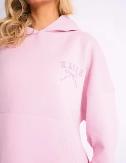 Best Kaiia Bow Embroidered Oversized Hoodie Baby Pink Sculpt & Leisure | Kaiia The Label