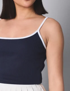 Outlet Kaiia Contrast Cami Vest Top Sculpt & Leisure | Kaiia The Label