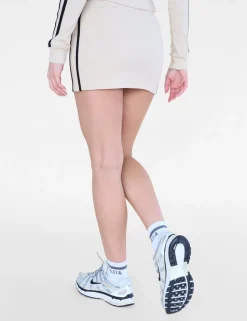 Online Kaiia Contrast Panel Ribbed Mini Skirt & Black Sculpt & Leisure | Kaiia The Label