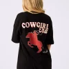 Cheap Kaiia Cowgirl Era Oversized T-Shirt Sculpt & Leisure | Kaiia The Label