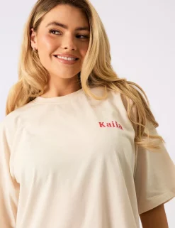 Sale Kaiia Cowgirl Era Oversized T-Shirt Sculpt & Leisure | Kaiia The Label