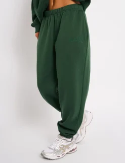 Discount Kaiia Cuffed Joggers Forest Green Sculpt & Leisure | Kaiia The Label