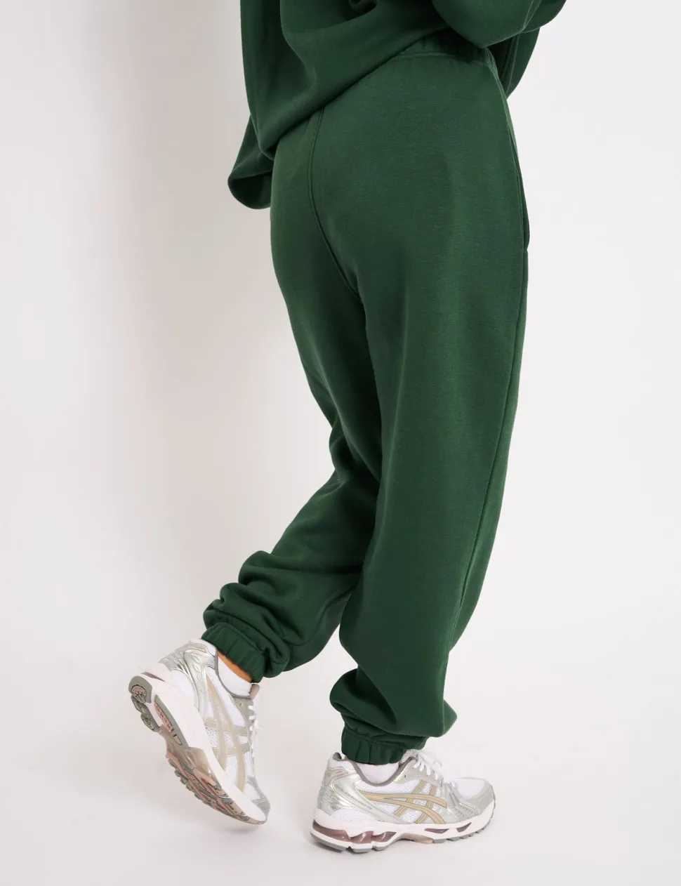 Discount Kaiia Cuffed Joggers Forest Green Sculpt & Leisure | Kaiia The Label
