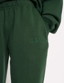 Discount Kaiia Cuffed Joggers Forest Green Sculpt & Leisure | Kaiia The Label