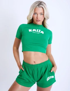 Hot Kaiia Design Bubble Logo Baby Tee Back In Stock | Sculpt & Leisure