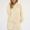 Discount Kaiia Design Bubble Logo Oversized Hoodie Lemon Sculpt & Leisure | Kaiia The Label