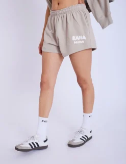 Clearance Kaiia Design Bubble Logo Sweat Shorts Sculpt & Leisure | Kaiia The Label