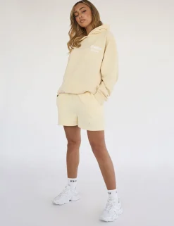 Discount Kaiia Design Bubble Logo Oversized Hoodie Lemon Sculpt & Leisure | Kaiia The Label