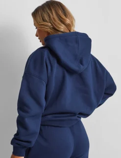 Online Kaiia Design Bubble Logo Oversized Hoodie Navy Sculpt & Leisure | Kaiia The Label