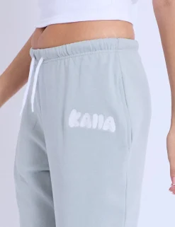 Cheap Kaiia Design Embroidered Bubble Logo Cuffed Joggers Foam Sculpt & Leisure | Kaiia The Label