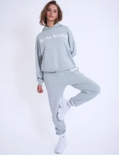 Sale Kaiia Design Embroidered Bubble Logo Oversized Hoodie Foam Sculpt & Leisure | Kaiia The Label